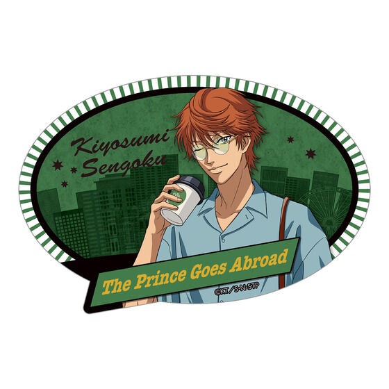 PRE-ORDER : New Prince of Tennis The Prince Goes Abroad Luggage Sticker Set