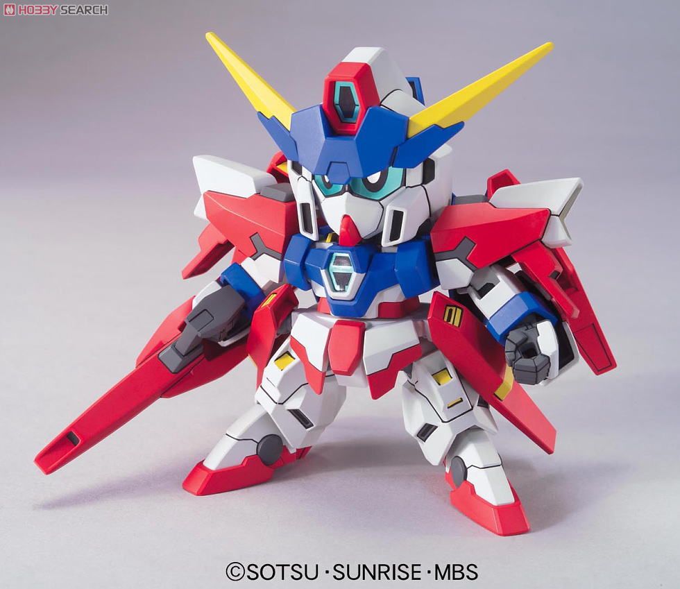 SD BB372 Gundam AGE-3 (Normal, Fortress ,Orbital) by Bandai