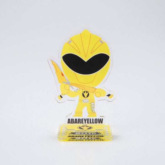 PRE-ORDER : Bakuryu Sentai Abaranger 20th Anniversary Deformed Acrylic Stand