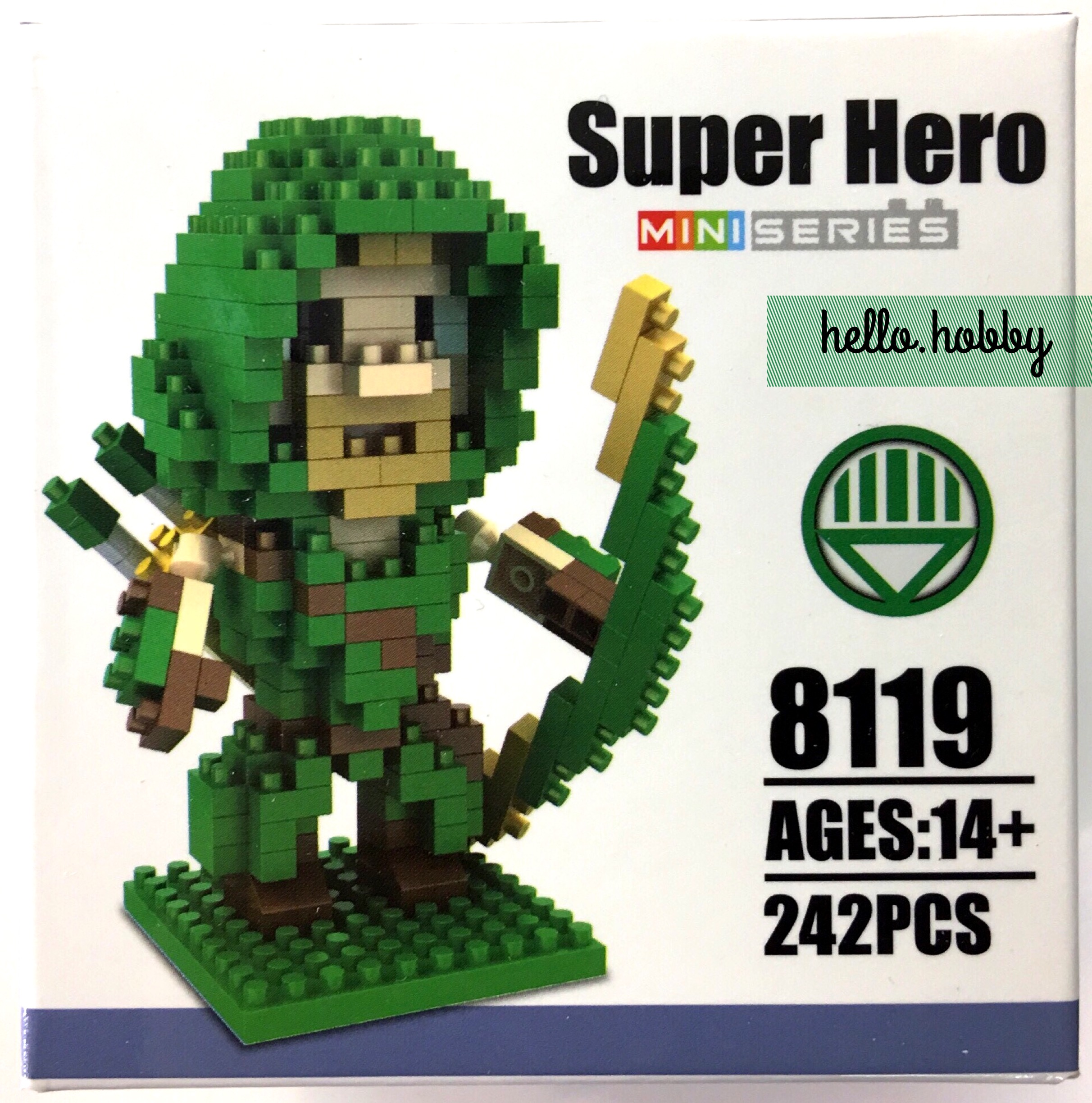 Hsanhe 8119 Green Arrow 242pcs