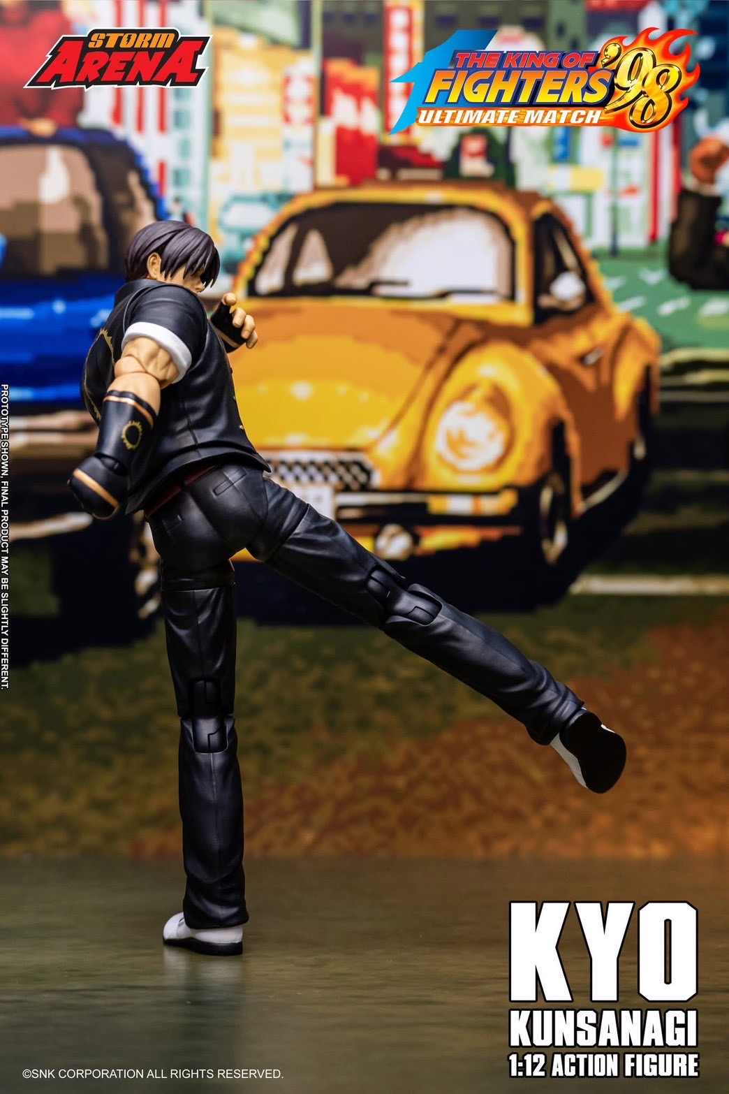 Pre-order : STORM ARENA The King Of Fighter’s 98um Kyo Kusanagi 1/12 Scale Action Figure by Storm Collectibles