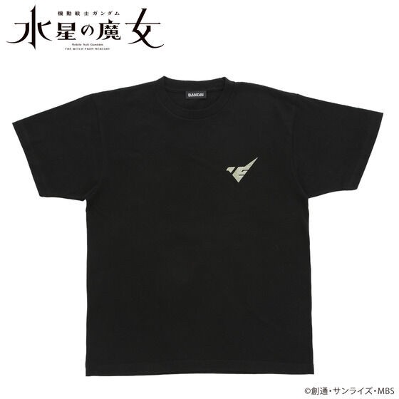 PRE-ORDER : Mobile Suit Gundam The Witch from Mercury Gold Lame Print T-shirt
