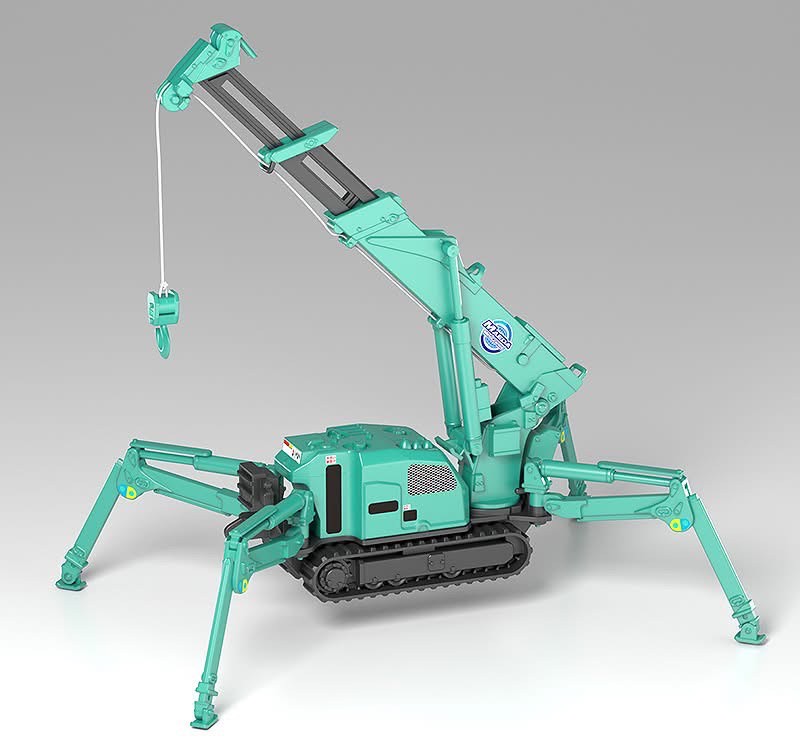 Pre-order : 1/20 MODEROID Maeda Seisakusho Spider Crane (Green) Plastic Model Kit by Good Smile Company (Reissue)