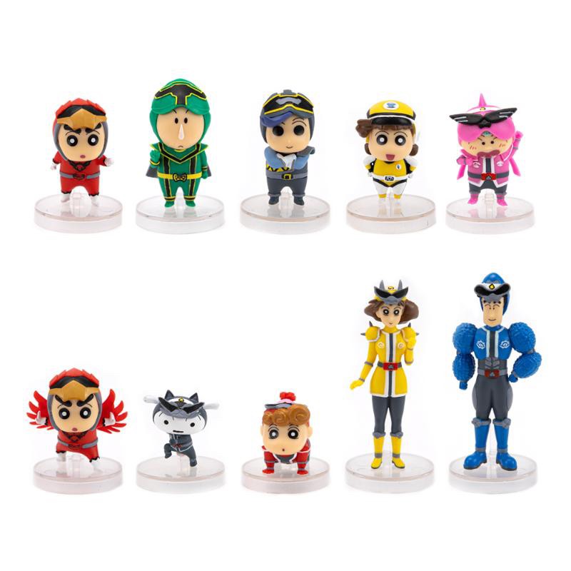 Crayon Shinchan Power Ranger Kazukabe Gangster ลิขสิทธิ์แท้เกาหลี