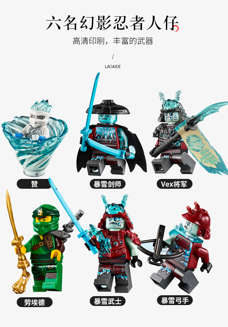 Zimo Zm 4020 Ninjago Lloyd's Titan Mech 929pcs