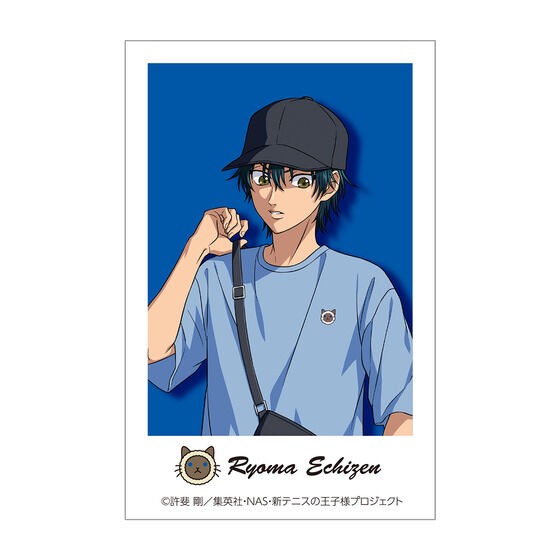 PRE-ORDER : New Prince of Tennis The Prince Goes Abroad Luggage Tag with Illustration Sheet