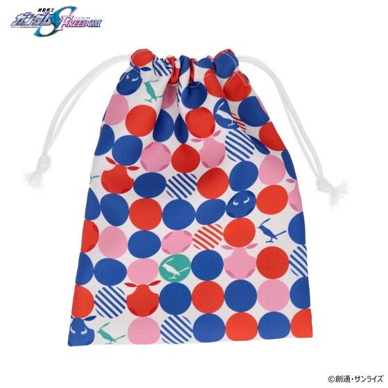 PRE-ORDER : Mobile Suit Gundam SEED FREEDOM Haro Tori Blue Dot Item Drawstring