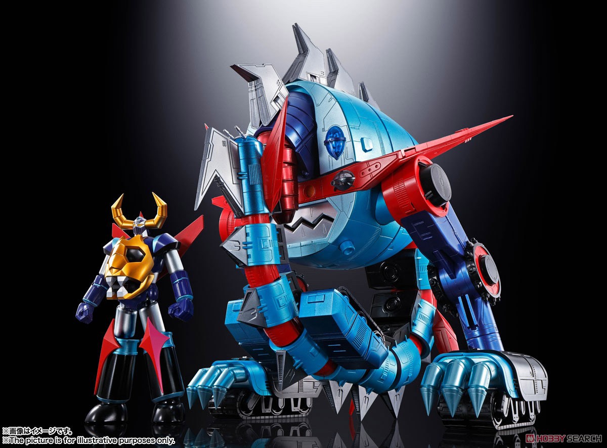 Soul of Chogokin - GX-100 Gaiking & Daiku Maryu (with Initial Release Bonus Item) by Bandai (มีกล่องน้ำตาล)