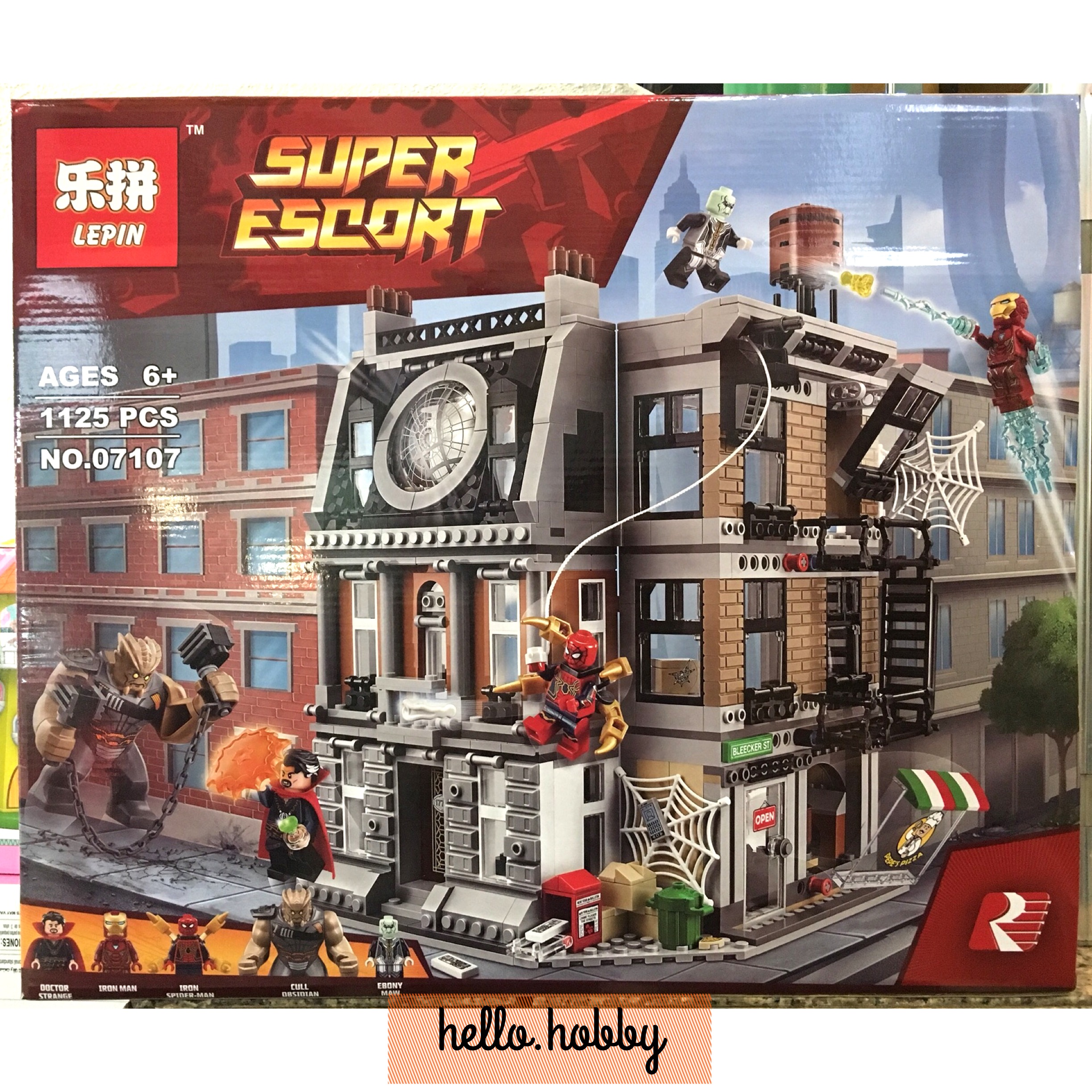 Lepin 07107 Sanctum Sanctorum Showdown 1125pcs