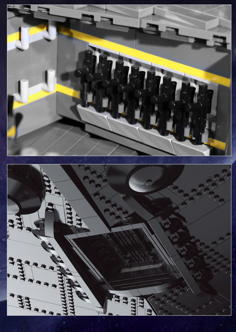 Mould King 21004 Star Wars Eclipse-Class Dreadnought 10368pcs