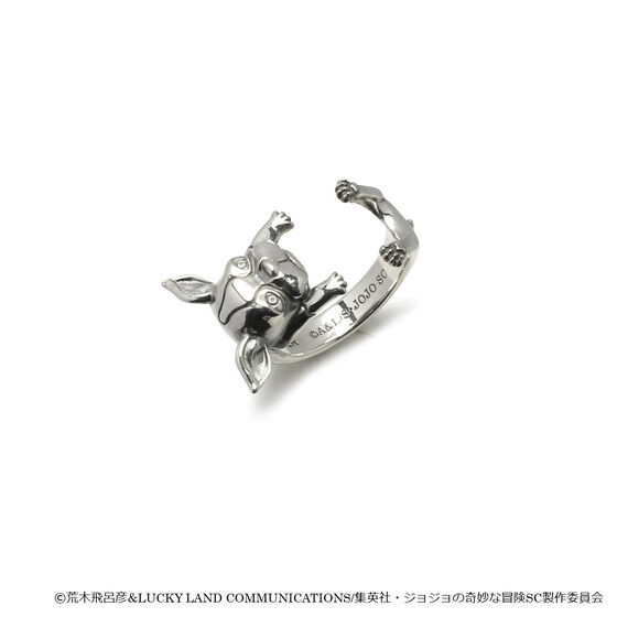PRE-ORDER : [JAM HOME MADE collaboration] JoJo's Bizarre Adventure Stardust Crusaders Iggy Ring