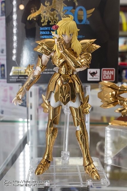 Saint Seiya Saint Cloth Myth EX Gold Saint Pisces Aphrodite ~ ORIGINAL COLOR EDITION ~ (30th Anniversary Saint Seiya Docks at Hong Kong Time Square 2016 Event Limited) by Bandai