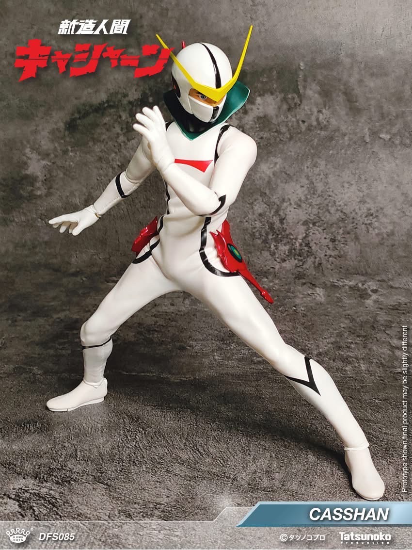 Pre-order : Casshan: Robot Hunter Casshan / Robot Hunter Friender Diecast Action Figure by King Arts