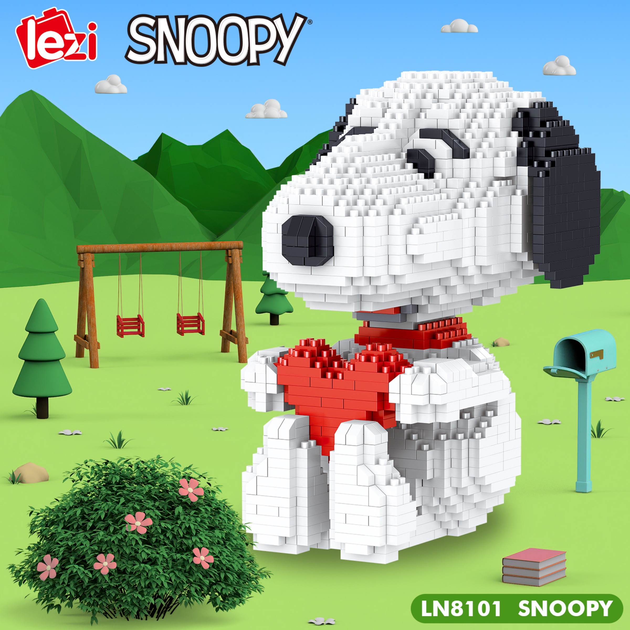 Lezi 8101-8105 Snoopy
