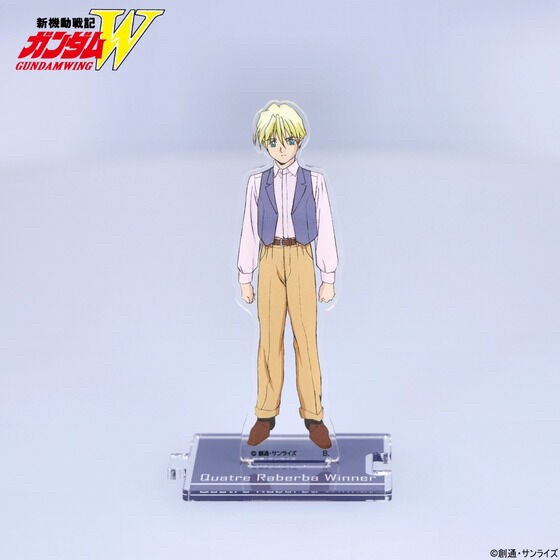 PRE-ORDER : New Mobile Report Gundam W Connected Acrylic Stand (14 types in total)