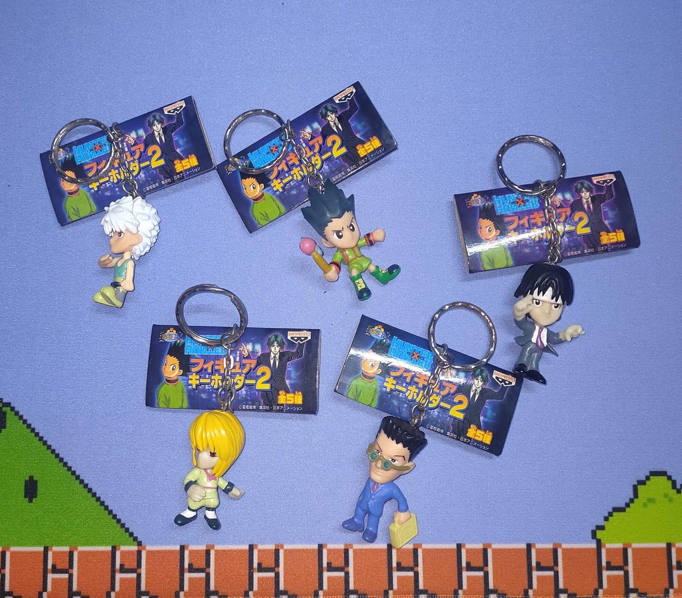 Hunter x Hunter Mascot Mini Figure Keychain 2 (Set of 5) by Banpresto