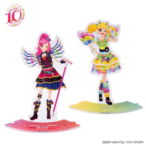 PRE-ORDER : Aikatsu! Acrylic Stand (Data Carddass ver.) [2nd] * Full set with benefits