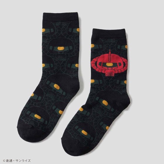 PRE-ORDER : STRICT-G graniph "Mobile Suit Gundam" Mid Socks