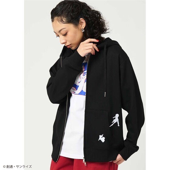 PRE-ORDER : STRICT-G graniph "Mobile Suit Gundam" Hoodie Glowing Universe (Glowing Universe Zip Hoodie)
