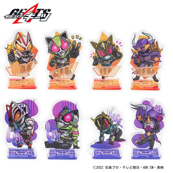 PRE-ORDER : Kamen Rider Geats Battle Whereabouts Series Acrylic Stand (8 types in total)