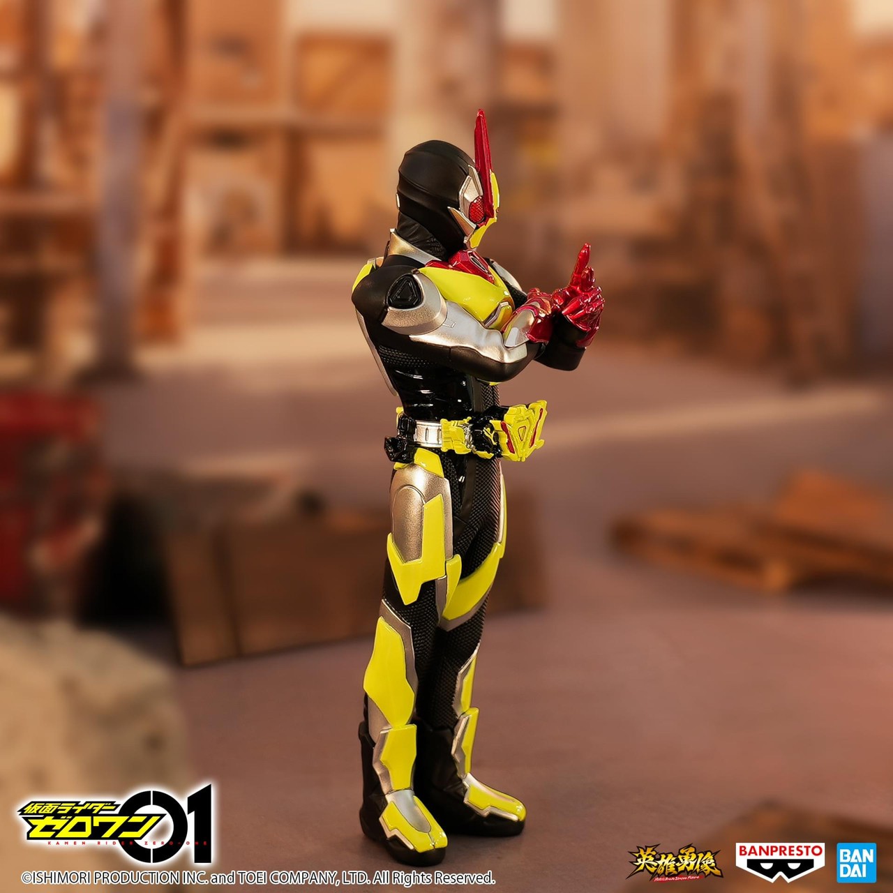 Pre-order : KAMEN RIDER ZERO-ONE HERO'S BRAVE STATUE FIGURE KAMEN RIDER ZERO-TWO (VER.A/B)