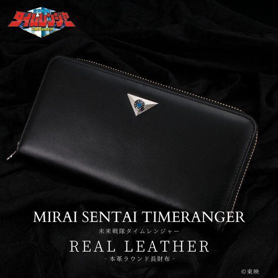 PRE-ORDER : Mirai Sentai Timeranger Genuine Leather Round Wallet