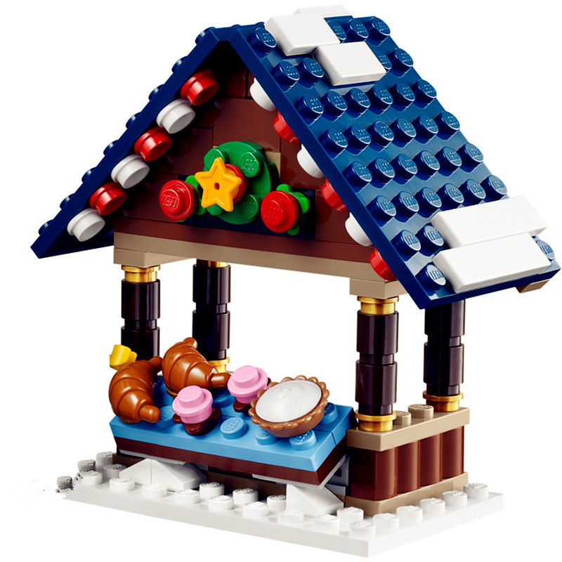 Lepin 36010 Winter Village Market 1412pcs