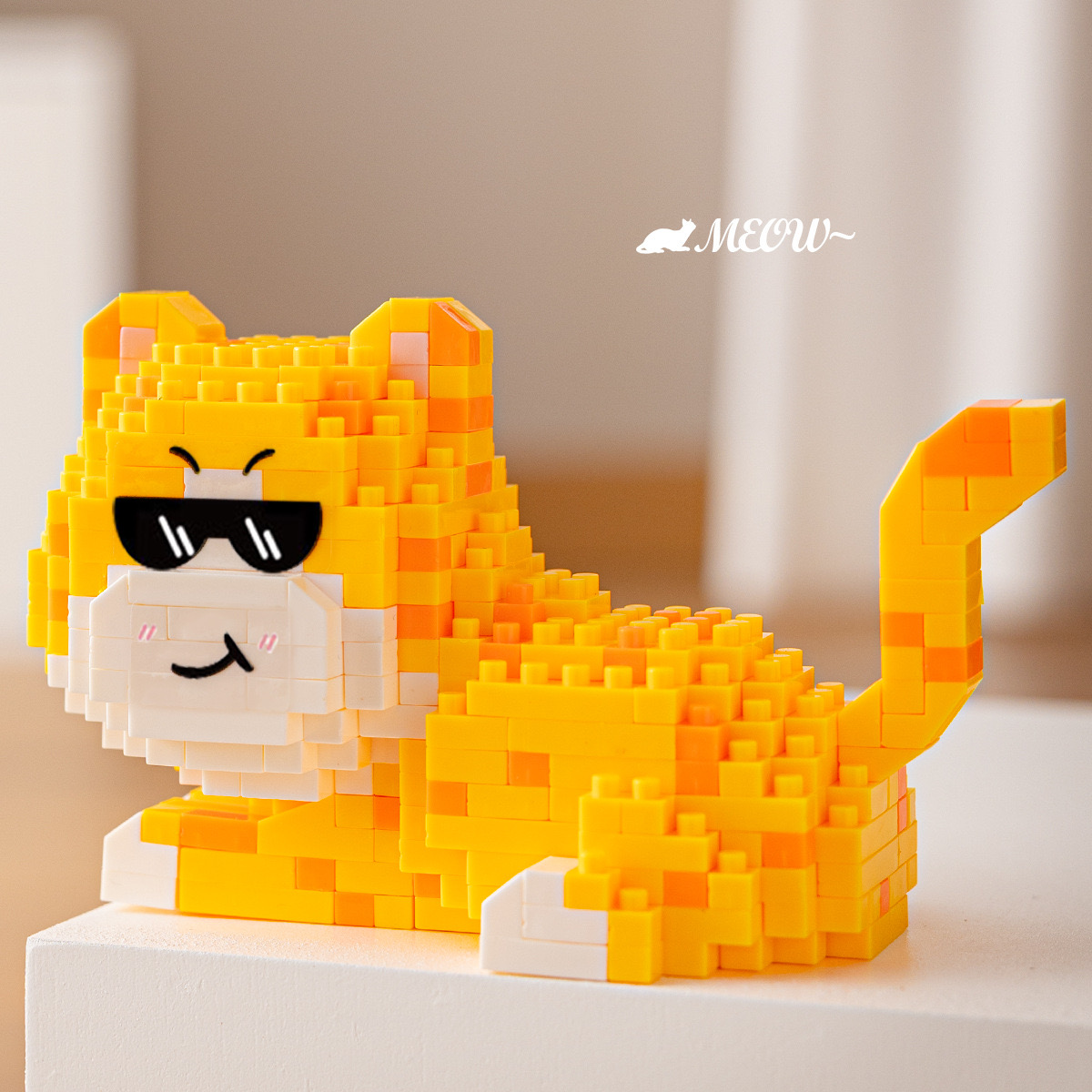 ตัวต่อนาโน Size L - A 612 - A 617 Funny Cat