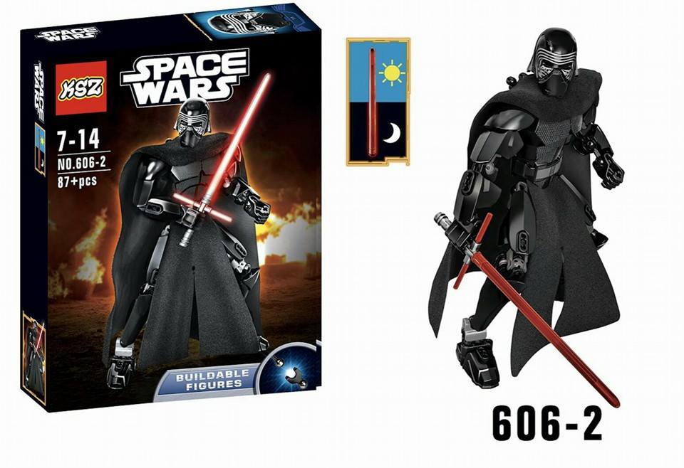 KSZ 606-2 Buildable Figure Star Wars Kylo Ren 87pcs
