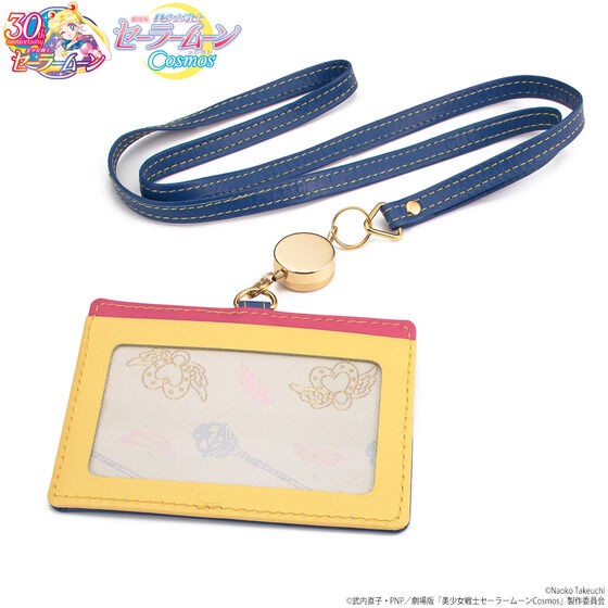 PRE-ORDER : Movie version "Pretty Guardian Sailor Moon Cosmos" Leather Accessory Series Name Card Holder