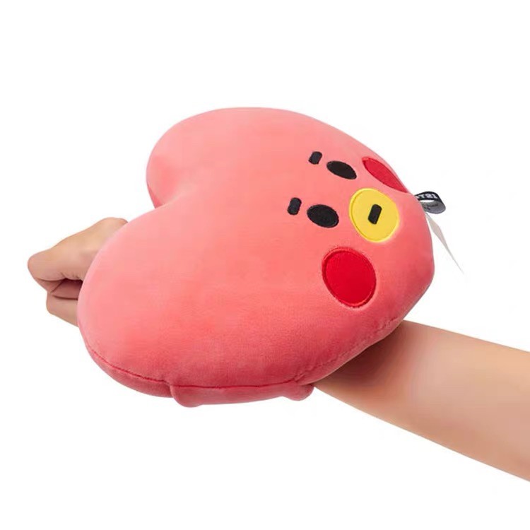 หมอนรองคอ BT21 ติดเบาะรถ/เก้าอี้