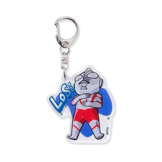 PRE-ORDER : Ultraman Whereabouts of the Match Series Acrylic Keychain
