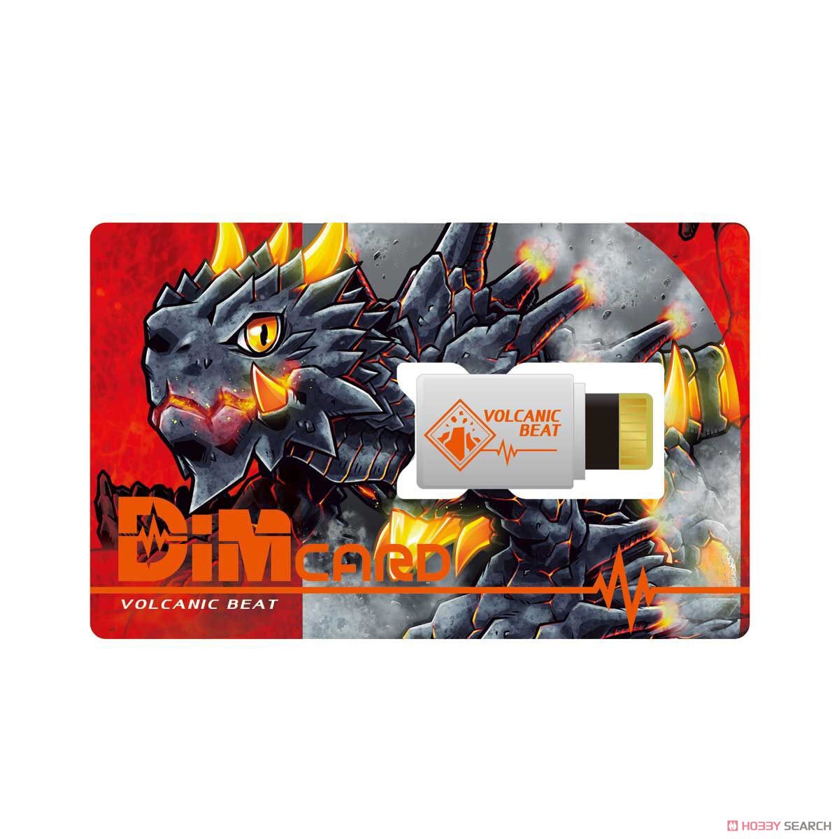 Dim Card Set Vol.1 Volcanic Beat & Blizzard Fang by Bandai