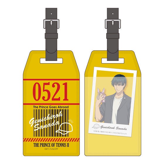 PRE-ORDER : The Prince of Tennis Abroad Luggage Tag with Illustration Sheet