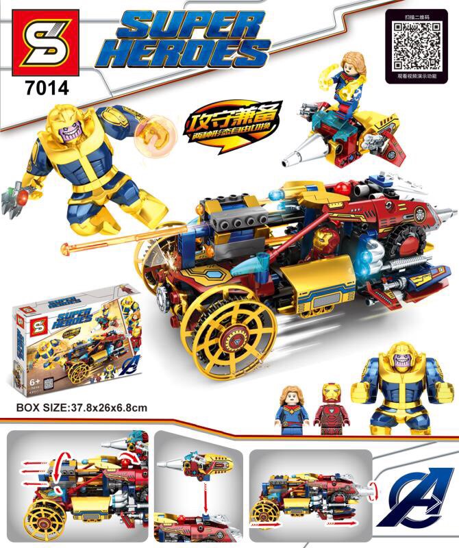 SY 7014 Avengers 431pcs