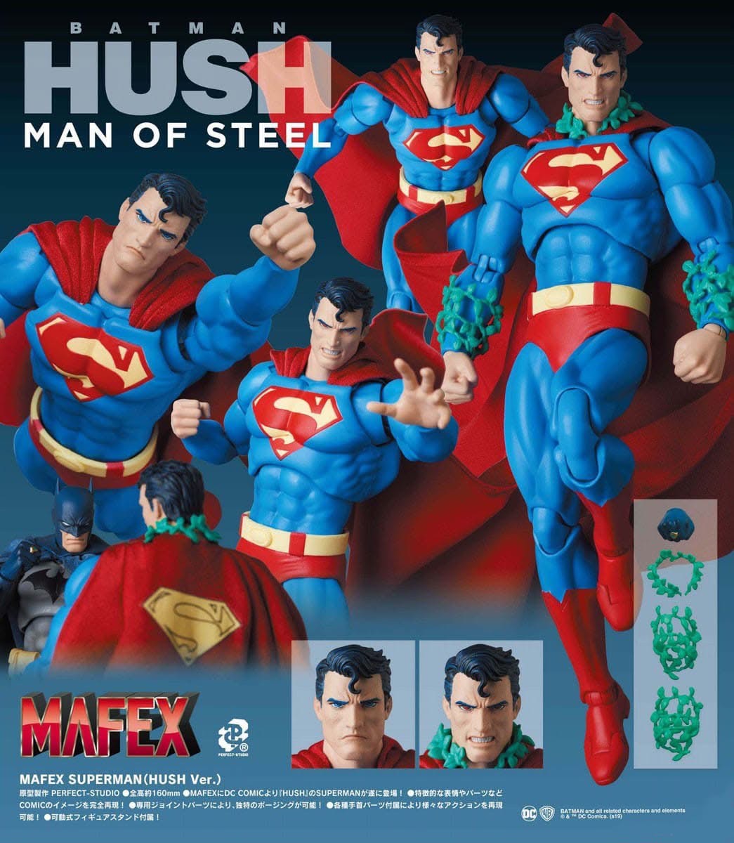 Pre-order : MAFEX Superman (HUSH Ver.) by Medicom Toy (Reissue)