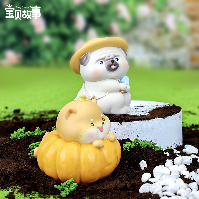 Blind Box ชุดหมาผัก ได้ 1 กล่อง- Vegetable Fairy The World of Vegetable (set of 6+1secret)