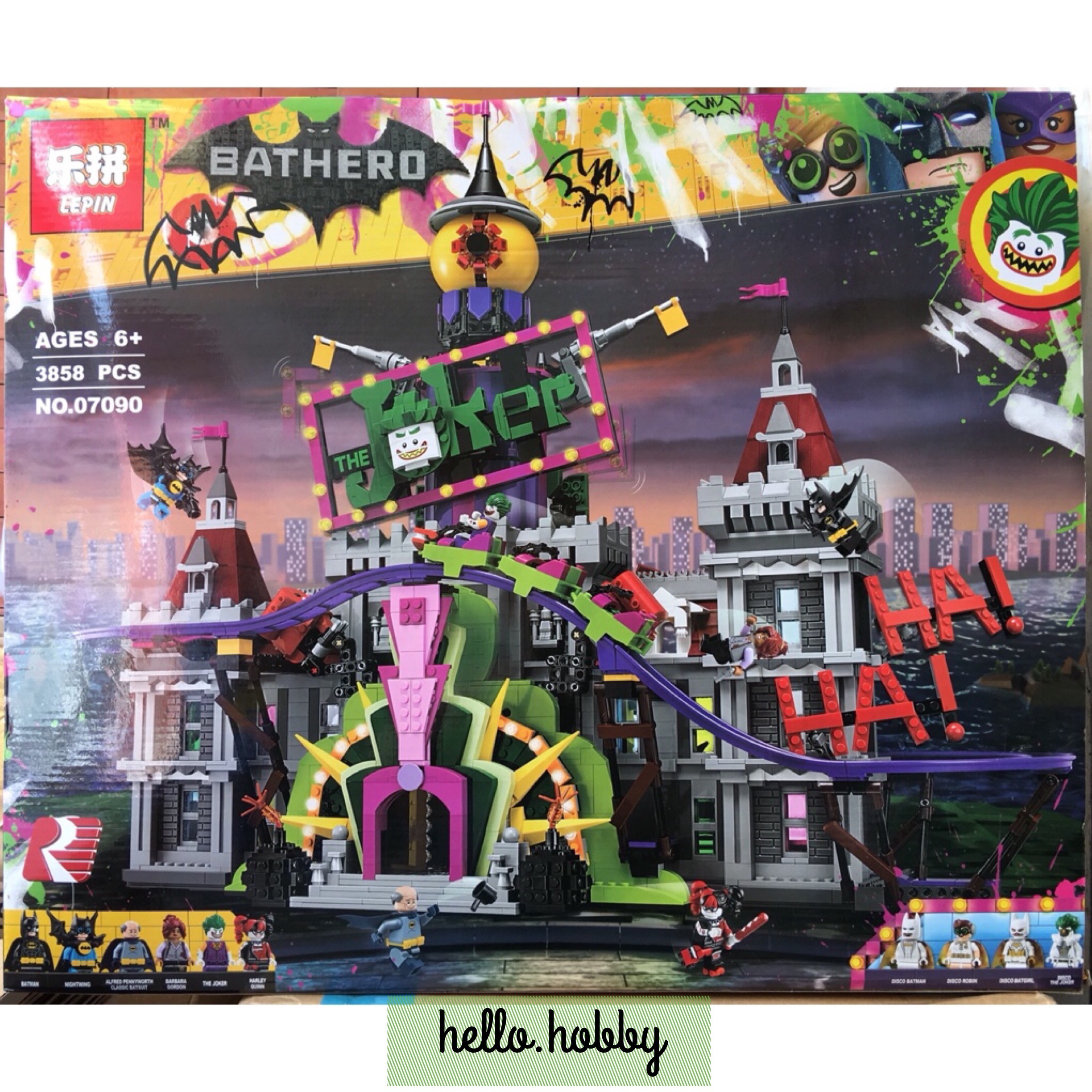 Lepin 07090 The Joker Manor 3858pcs