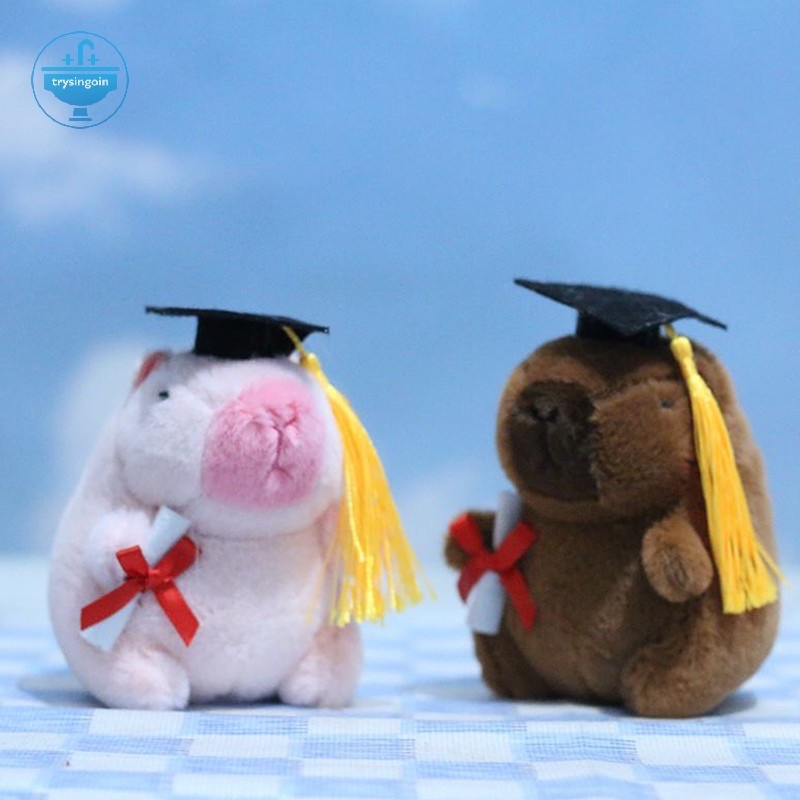 ตุ๊กตาพวงกุญแจ น้องหมีเนย / Mofusand / capybara