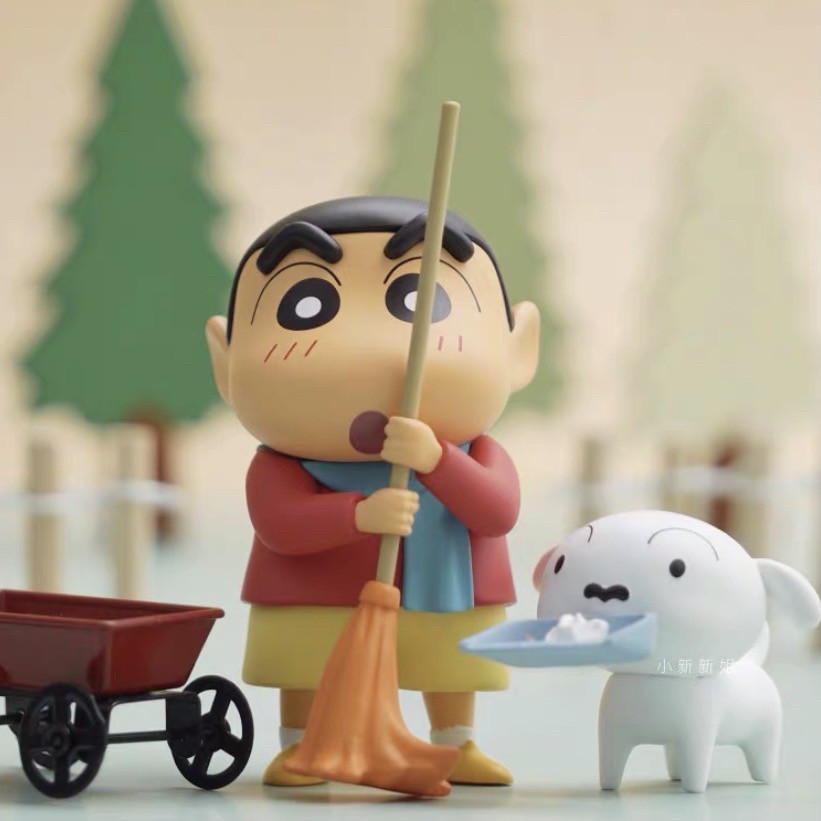 Crayon Shinchan Daily Activities Series by 52Toys (Set of 6+1secret)