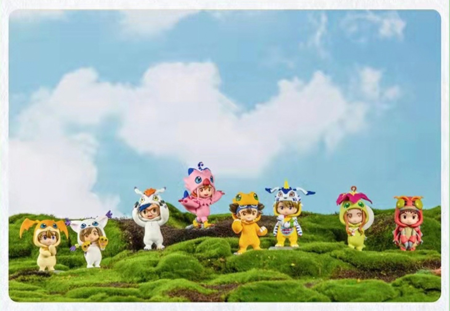 Blind Box - BNFIGURE Q x Bandai Digimon Adventure by Toptoy (8+1secret)