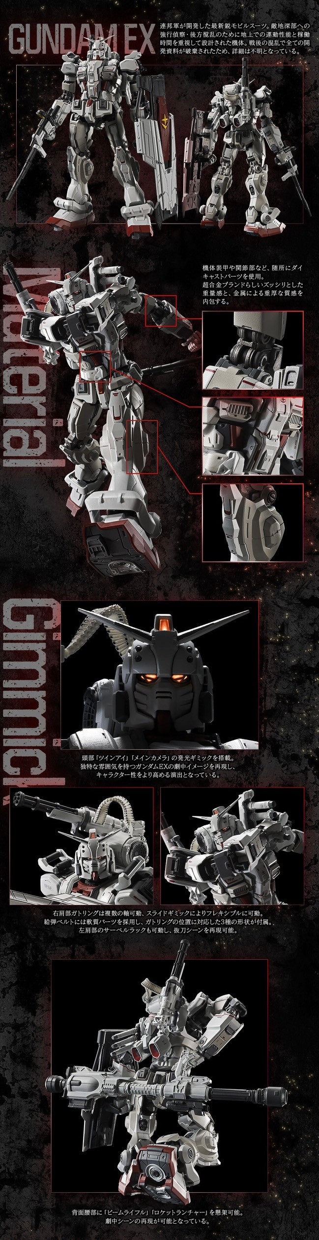 PRE-ORDER : Chogokin Gundam EX