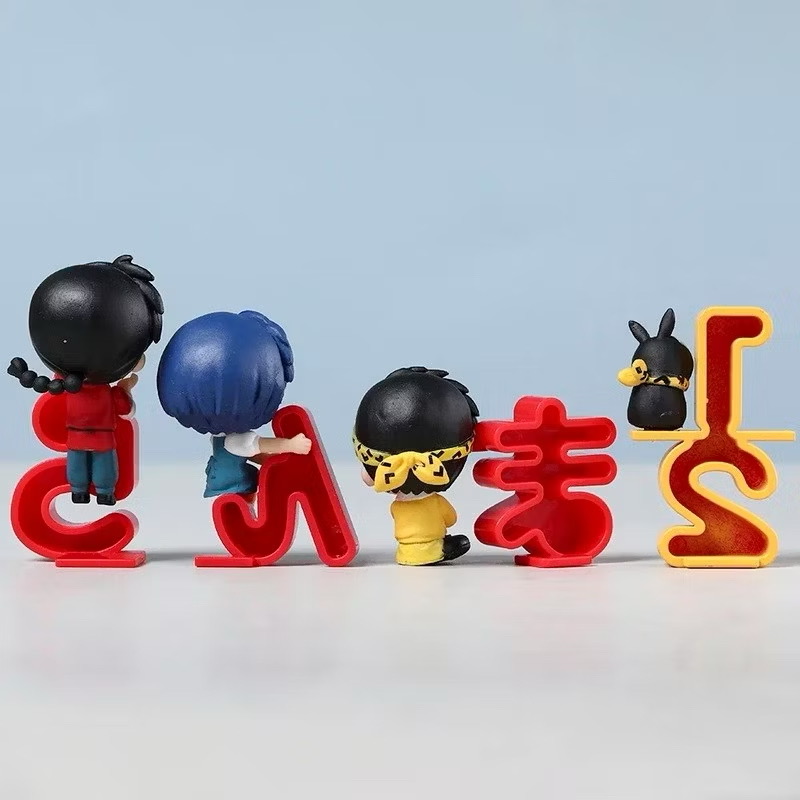 โมเดลงานจีน Ranma 1/2 (Set of 4)