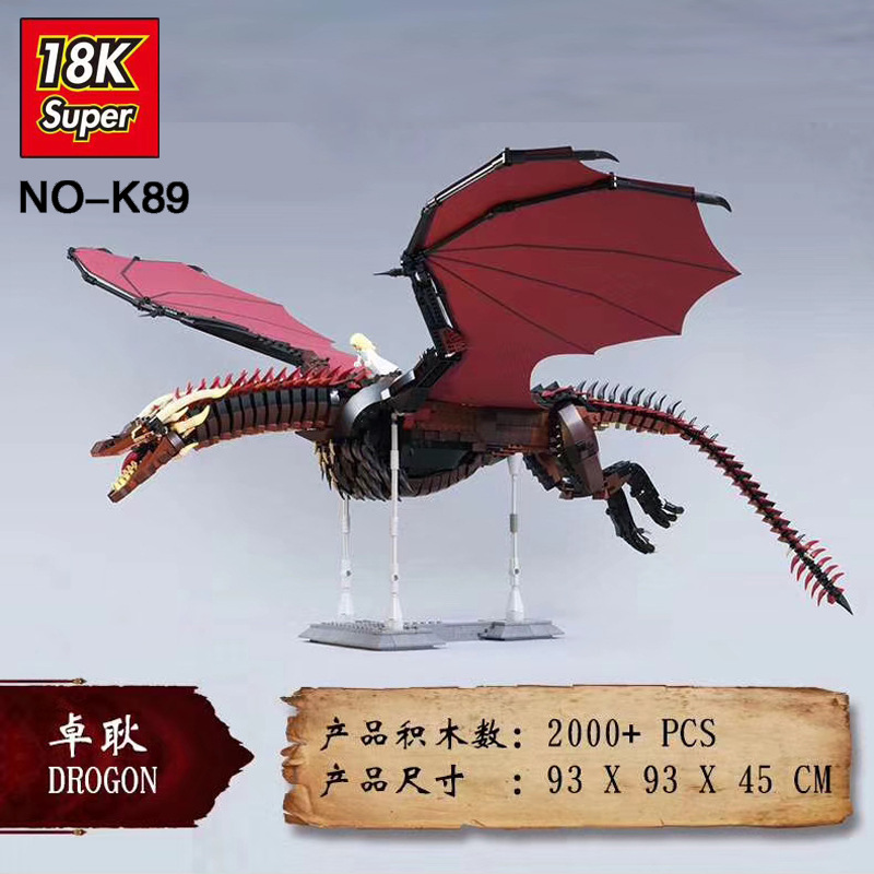 Super 18K K89 Game of Thrones 1889pcs