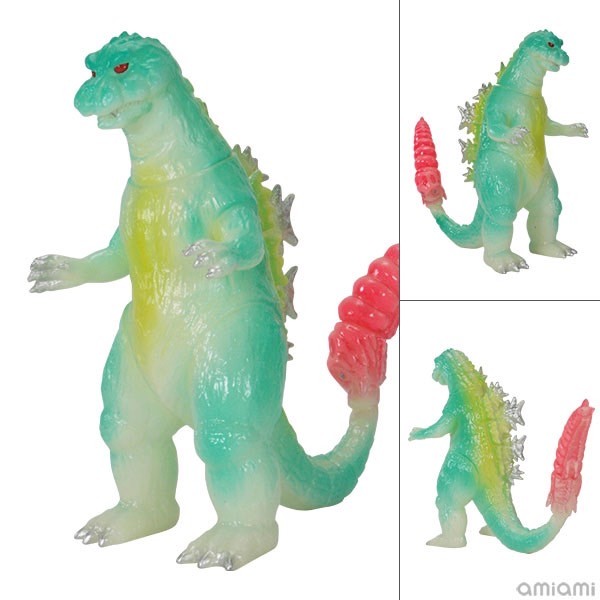 Godzilla - CCP Middle Size Series - Vol.10 Godzilla (1964) Luminous Green Ver. Soft Vinyl (Lot JP) by CCP
