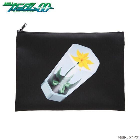 PRE-ORDER : Mobile Suit Gundam 00 Flower Motif Series Big Size Pouch