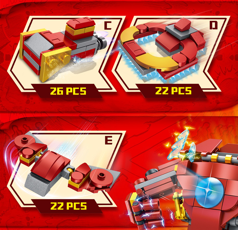 Panlos 633030 Iron Man