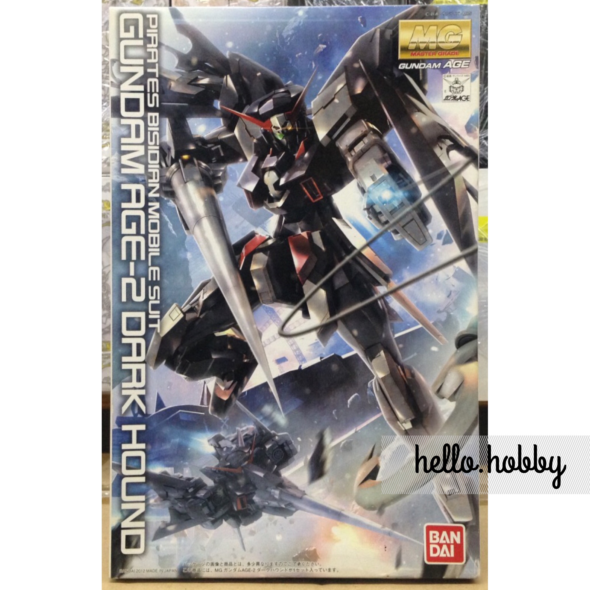 MG 1/100 Gundam AGE-2 Dark Hound by Bandai