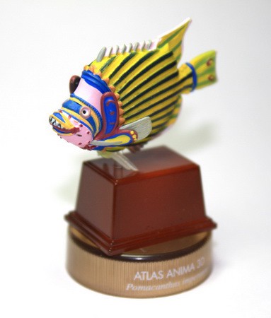 งานฝา สัตว์น้ำ New Enoshima Aquarium World Museum ATLAS ANIMA 3D Bottle Cap Collection (Set of 8) by Kaiyodo