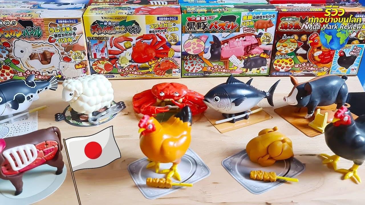 ตัวต่อพัซเซิ่ล 3D Kaitai Puzzle Series 3D by Megahouse (JAPANESE Ver.)